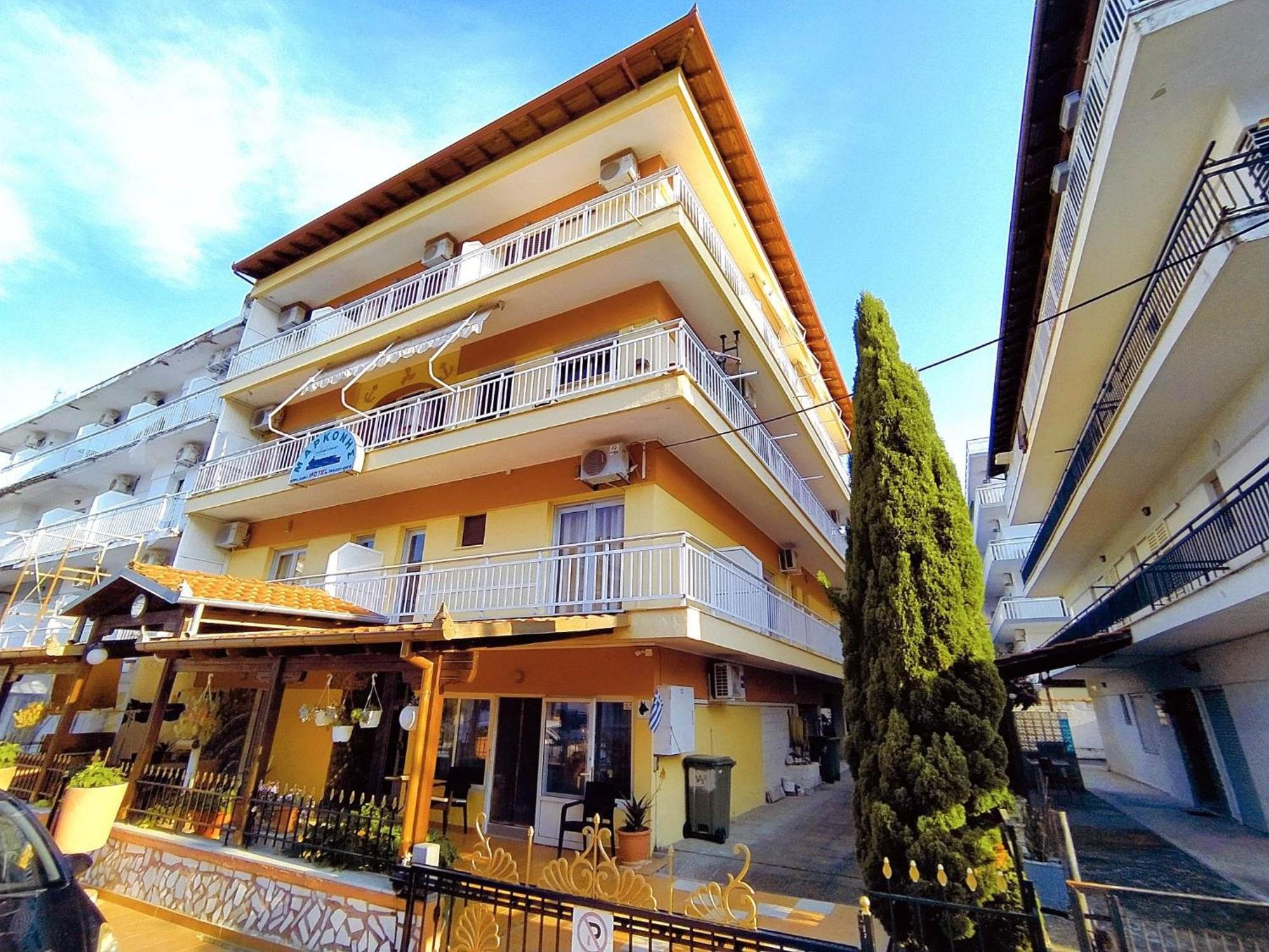 Μαρκονησ Hotel Paralia Katerinis Ngoại thất bức ảnh